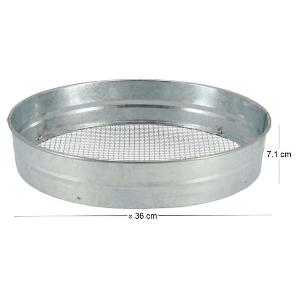 Tamis de jardinage en acier inoxydable - ESS-1415