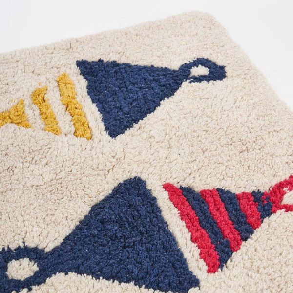 Tapis de bain en coton bouée 91 x 61 cm - 39,90