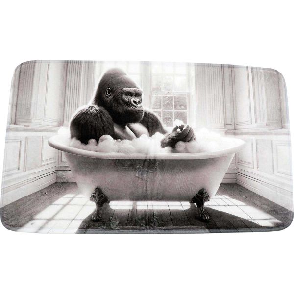 Tapis de bain en polyester Animal 45 x 75 cm - SIF-0962
