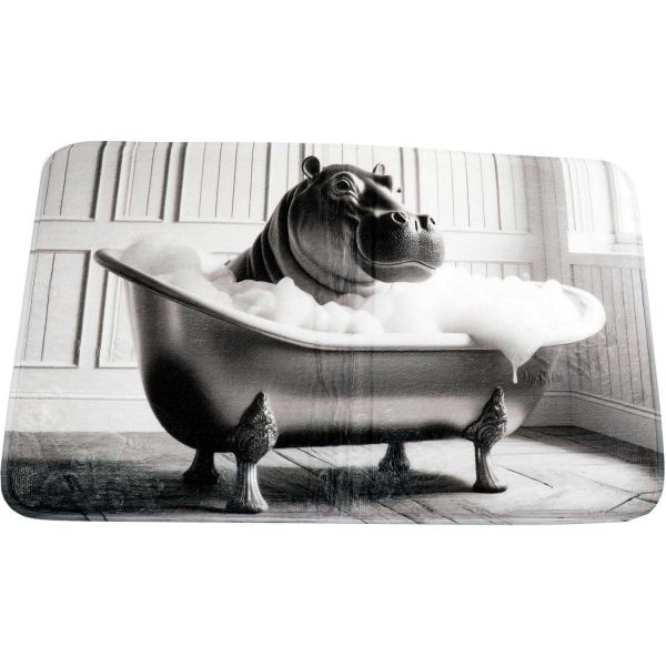 Tapis de bain en polyester Animal 45 x 75 cm - SIF-0960