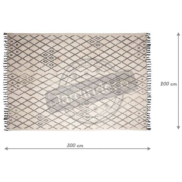 Tapis berbère en coton Masuna - AUB-3066