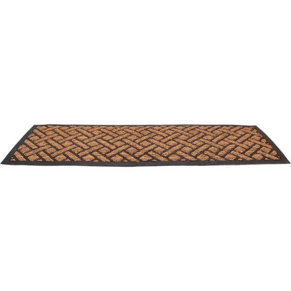 Tapis en coco et caoutchouc Tissage XL - ESS-1658