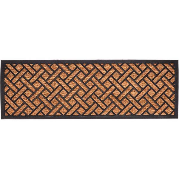 Tapis en coco et caoutchouc Tissage XL