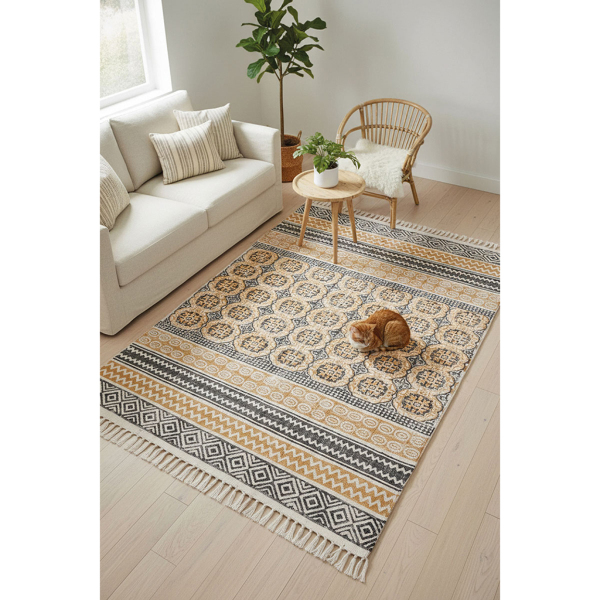 Tapis coton Indie - AUBRY GASPARD