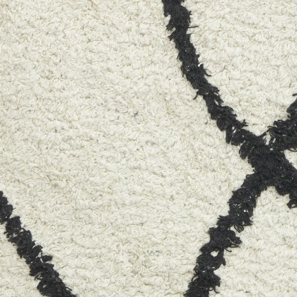 Tapis en coton Visage abstrait - AUB-4694