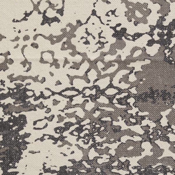 Tapis en coton délavé à motifs - AUB-3068