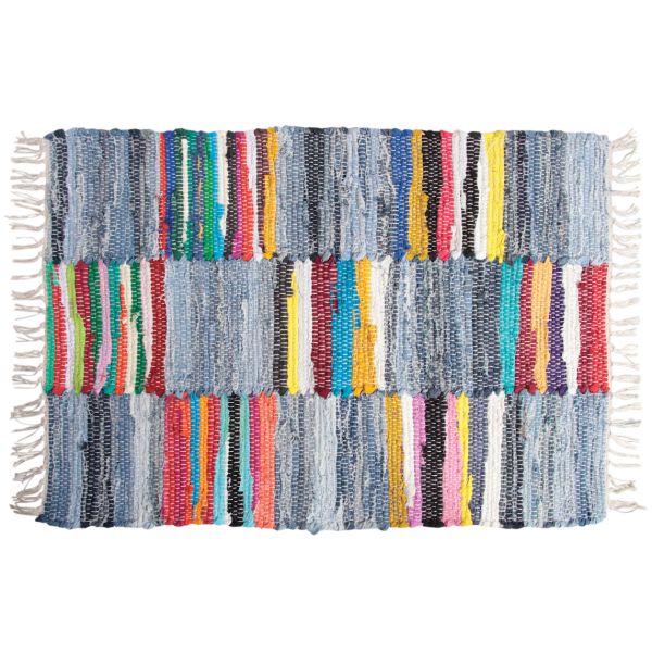 Tapis en coton multicolore (Lot de 2) - AUBRY GASPARD