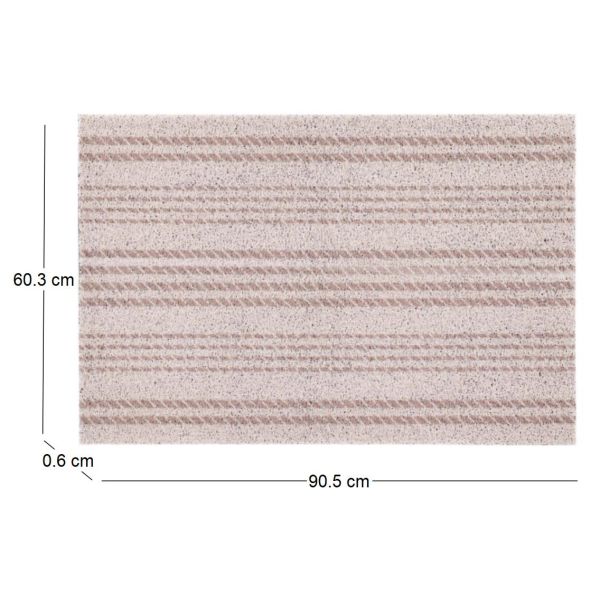 Tapis dessous de paillasson à motifs - 5