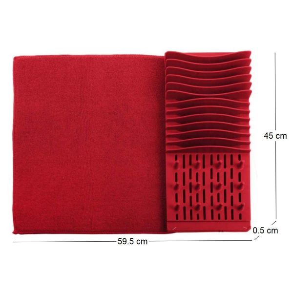 Tapis égouttoir à vaisselle en polypropylène - CMP-1016