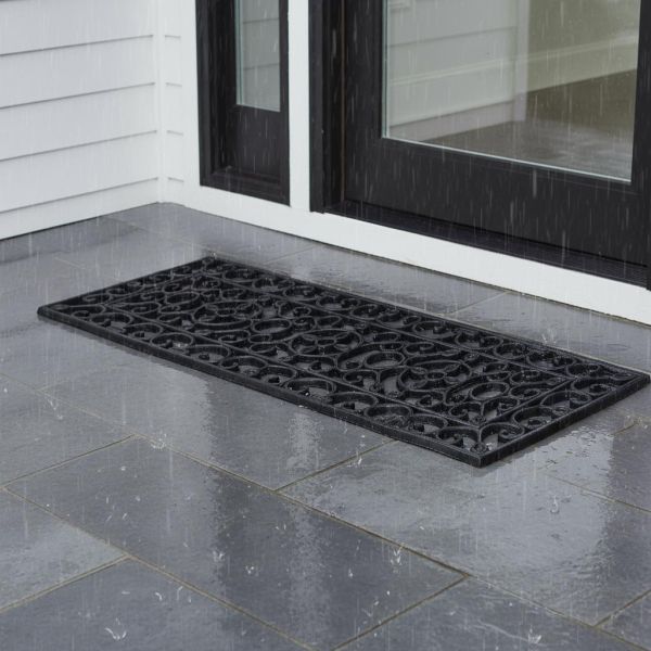 Tapis d'escalier antiglisse en caoutchouc - BEST FOR BOOTS