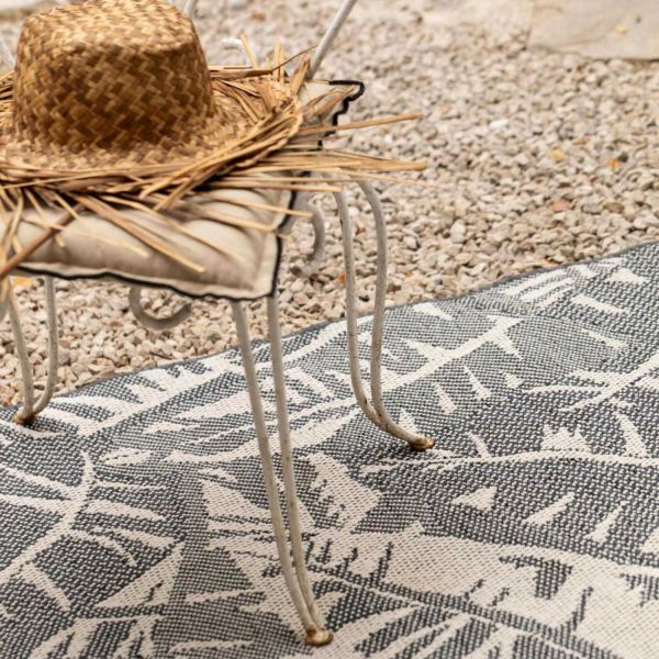 Tapis extérieur Amara pétrole 160 x 230 cm - VIVARAISE