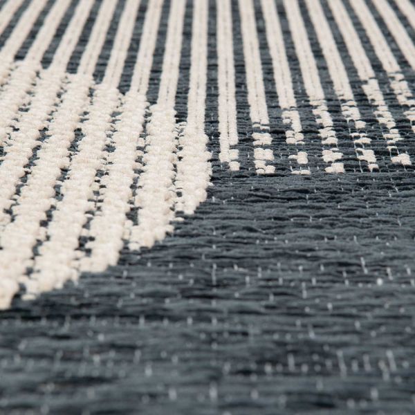 Tapis extérieur Anaya pétrole 200 x 290 cm - SDE-0695