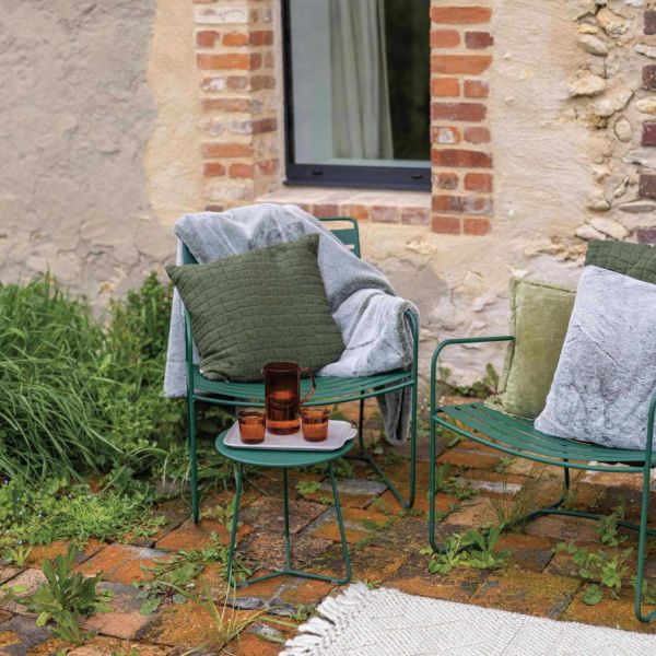 Tapis extérieur en PET Soan neige - 6