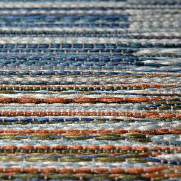 Tapis extérieur en polypropylène Bianca lagon - 6