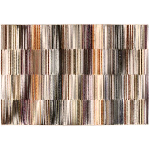 Tapis extérieur en polypropylène Bianca papaye