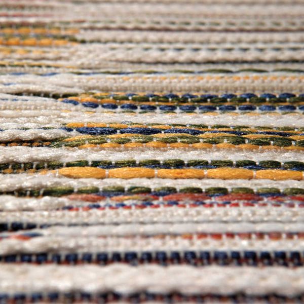 Tapis extérieur en polypropylène Bianca papaye - 5