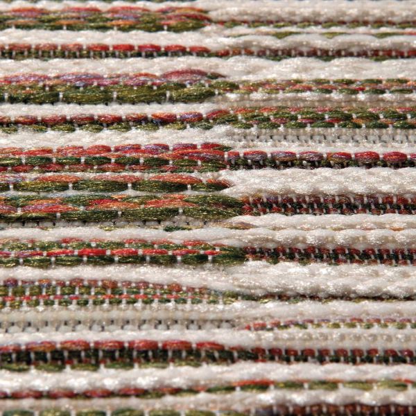 Tapis extérieur en polypropylène Bianca papaye - 6
