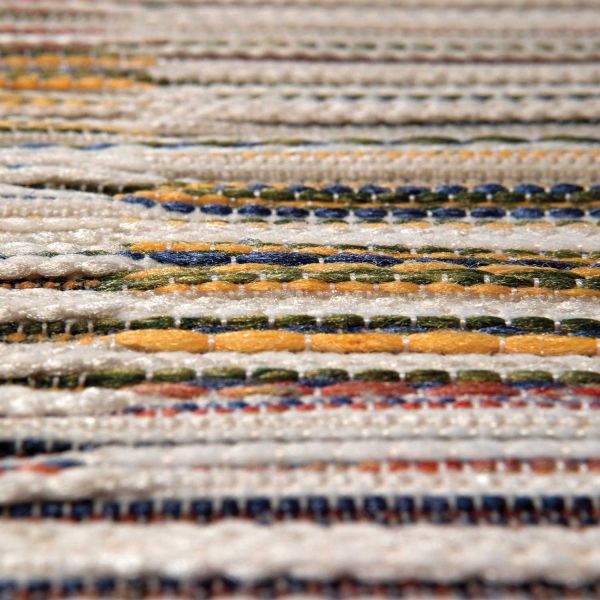 Tapis extérieur en polypropylène Bianca papaye - 5
