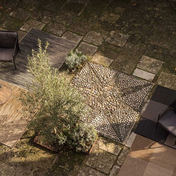 Tapis extérieur en polypropylène Carry naturel - VIVARAISE