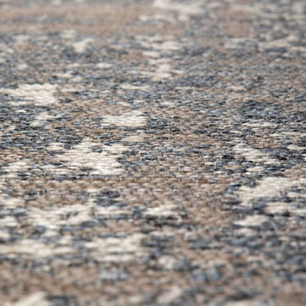 Tapis extérieur en polypropylène Catania gris - SDE-0701