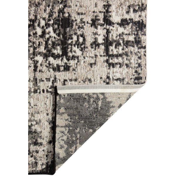 Tapis extérieur en polypropylène Catania noir - 94,90