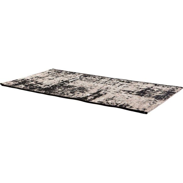 Tapis extérieur en polypropylène Catania noir - VIVARAISE