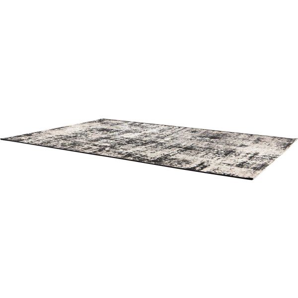 Tapis extérieur en polypropylène Catania noir - VIVARAISE