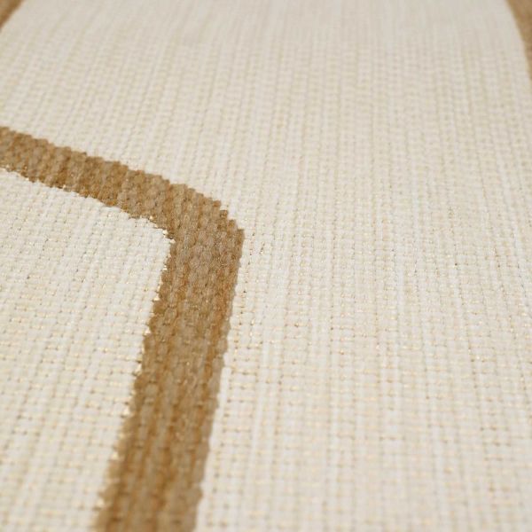 Tapis extérieur en polypropylène Damon naturel - SDE-0733