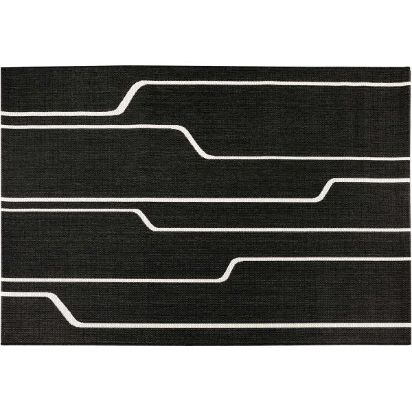 Tapis extérieur en polypropylène Damon tonnerre