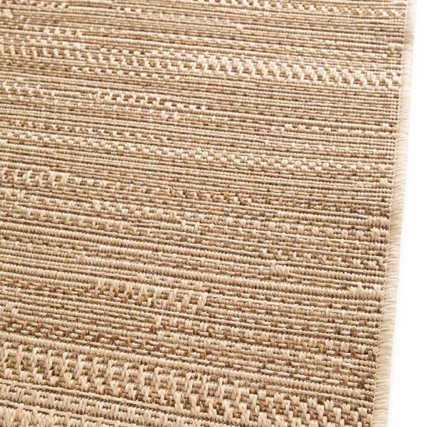 Tapis extérieur en polypropylène Magda naturel - 5