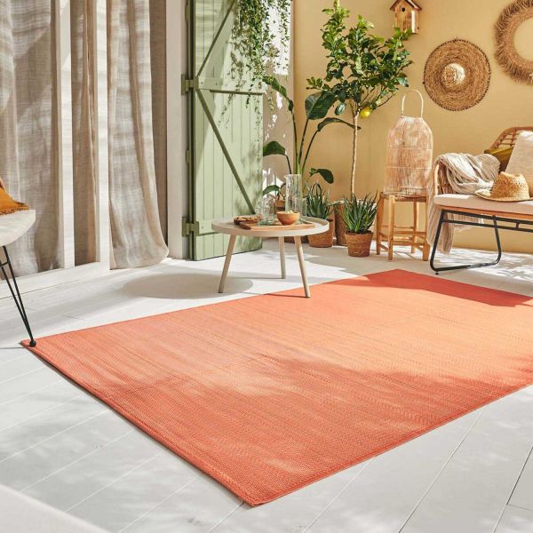 Tapis extérieur en polypropylène Spargi 1747 corail - 