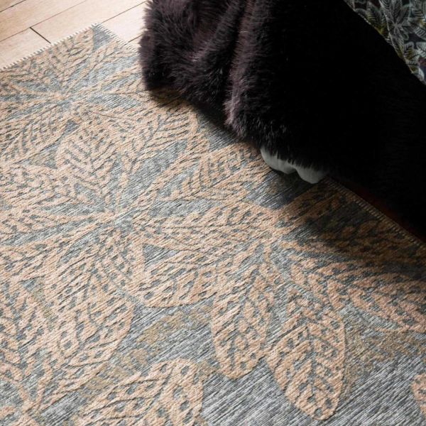 Tapis extérieur en polypropylène recyclé Ariane acier - 6