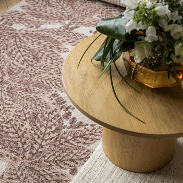Tapis extérieur en polypropylène recyclé Ariane rouille - VIVARAISE