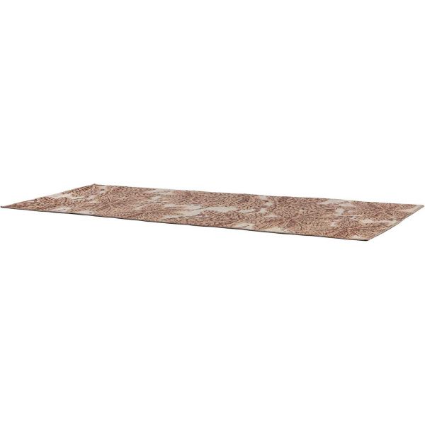 Tapis extérieur en polypropylène recyclé Ariane rouille - SDE-0731