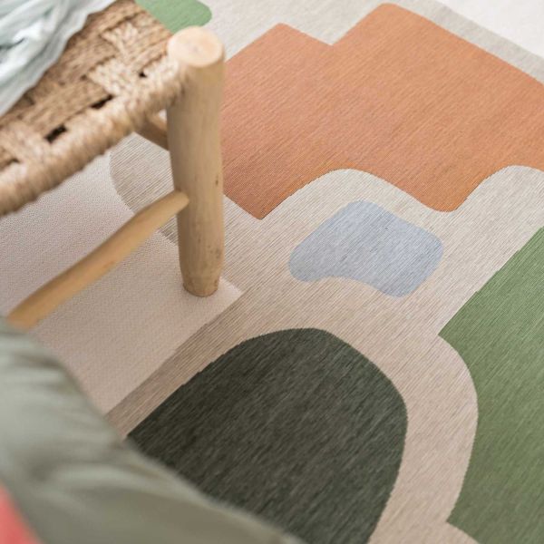 Tapis extérieur en poylpropylène et polyester Kairi - 8