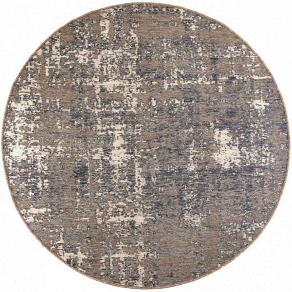 Tapis extérieur rond en polypropylène Catania 200 cm