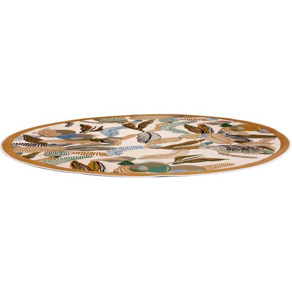 Tapis extérieur rond en polypropylène Dori 160 cm - SDE-0763