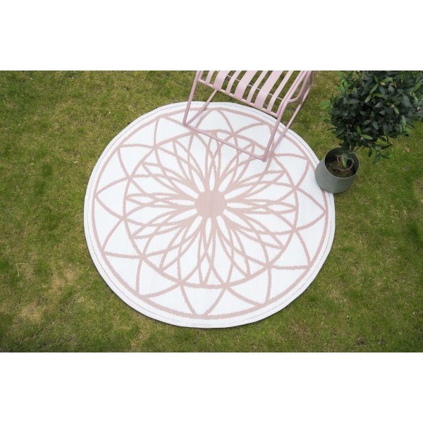 Tapis extérieur rond en polypropylène Fairytale - PT
