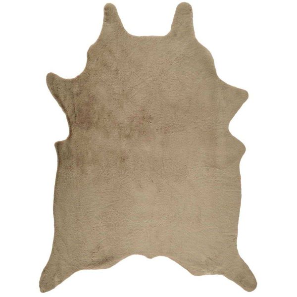 Tapis en fausse fourrure Peau de bête 120 x 2 x 158 cm