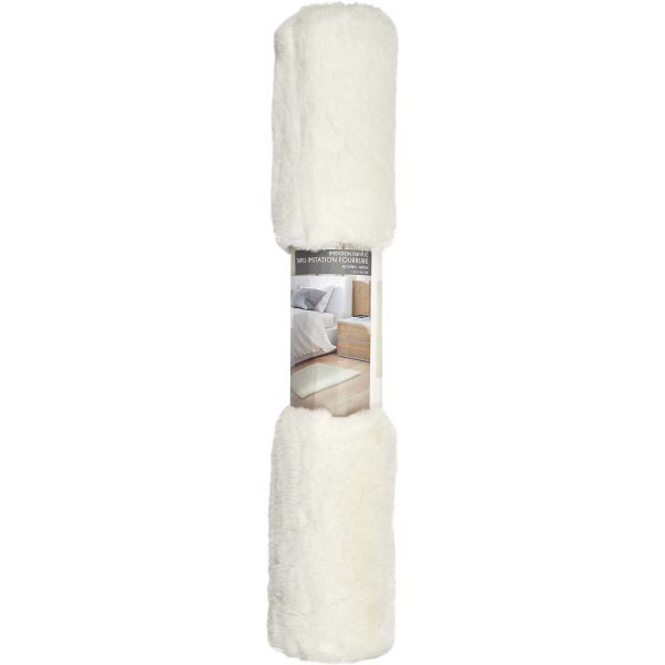 Tapis fin imitation fourrure 110 x 60 cm - 22,90