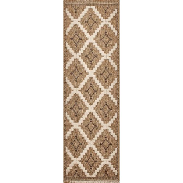 Tapis intérieur extérieur aspect jute marron Tijuana 9041 - 99,90