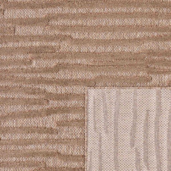 Tapis intérieur extérieur en polypropylène Fira 990 beige - NAZ-1134