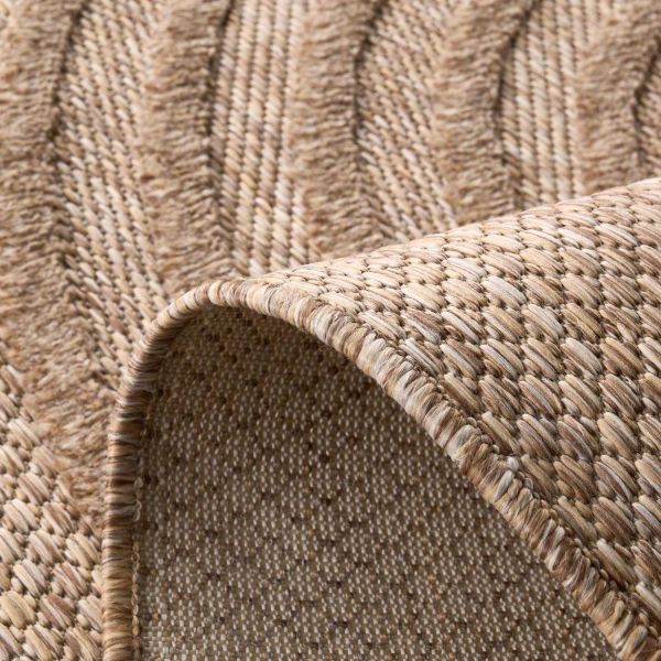 Tapis intérieur extérieur en polypropylène Fira 987 beige - 92,90