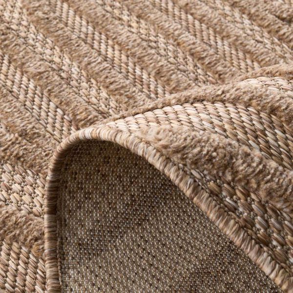 Tapis intérieur extérieur en polypropylène Fira 989 beige - 92,90