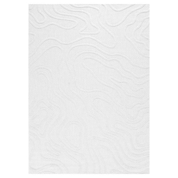 Tapis intérieur extérieur en polypropylène Fira 988 blanc