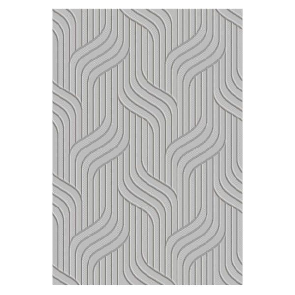 Tapis intérieur extérieur en polypropylène Fira 989 gris