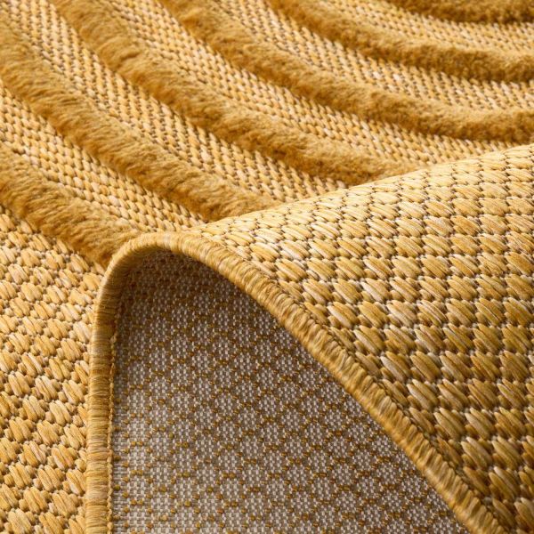 Tapis intérieur extérieur en polypropylène Fira 987 jaune - 54,90