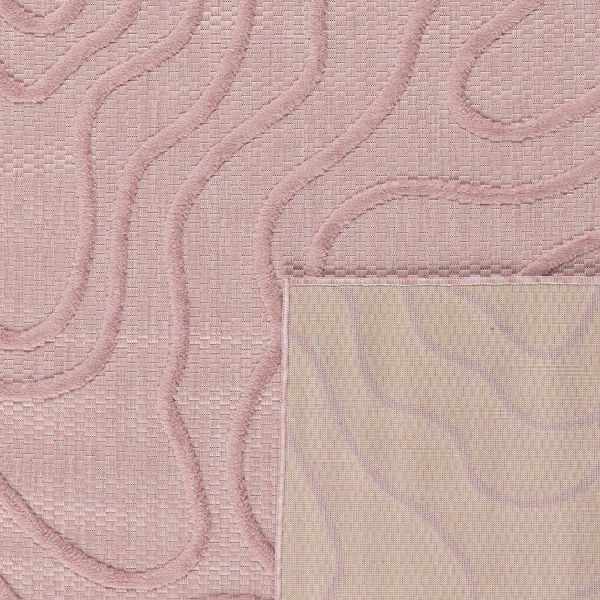 Tapis intérieur extérieur en polypropylène Fira 988 rose - NAZ-1090
