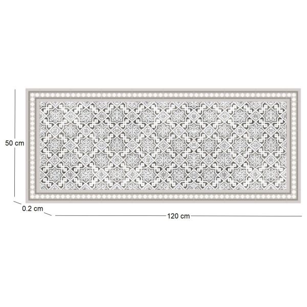 Tapis intérieur extérieur en vinyle carreaux marocains - 29,80