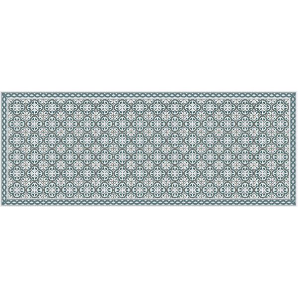 Tapis intérieur extérieur en vinyle carreaux portuguais